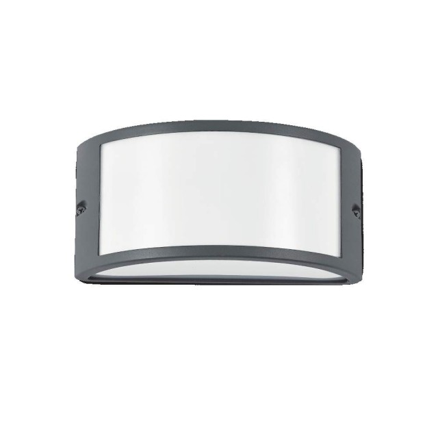 Applique d'extérieur Ideal Lux Rex-1 AP1 économique E27 60 Wda, moderne, avec abat-jour E14 40 W