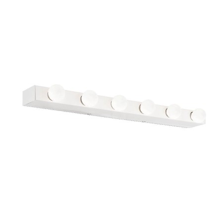 Ideal Lux Privè AP6 lampade per bagno specchio, lampadina per specchio da bagno, appliques da bagno
