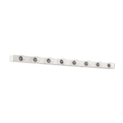 Ideal Lux Privè AP8, applique pour miroir de salle de bains, couleur blanche