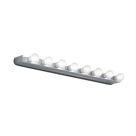 Ideal Lux Privè AP8, applique pour miroir de salle de bains, couleur chrome