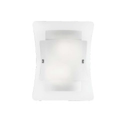 Ideal Lux Triplo AP2 lampada da parete con diffusore in triplo vetro  E27 60W