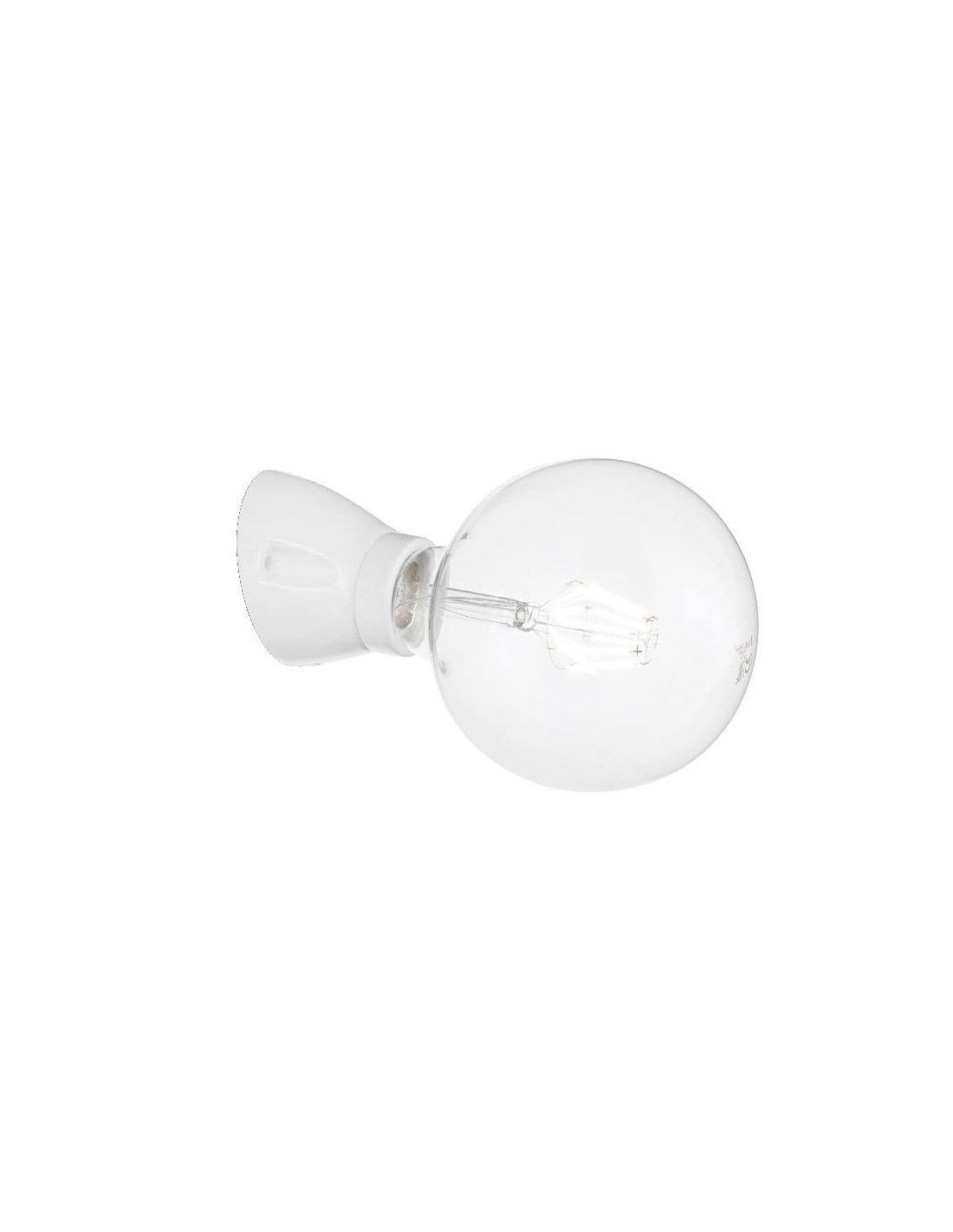 Ideal Lux Winery AP1 lampada da parete classica in ceramica smaltata E27 60W