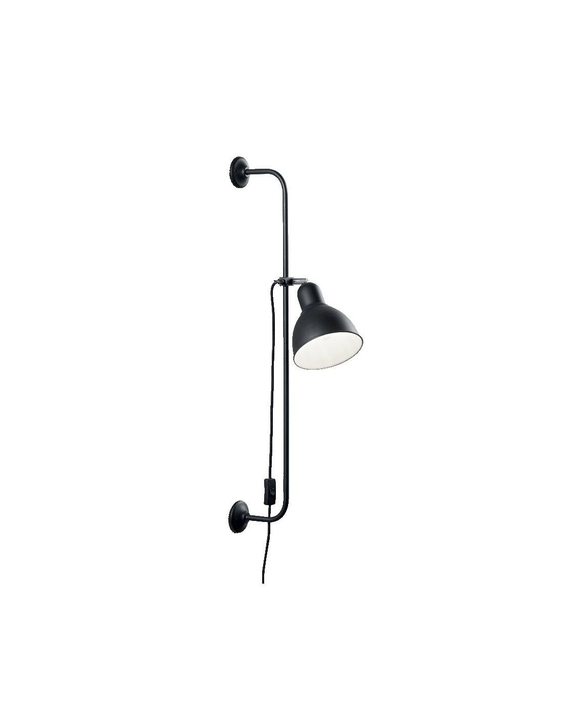 deal Lux Shower AP1 : applique murale classique en métal peint mat, culot E27, 60 W