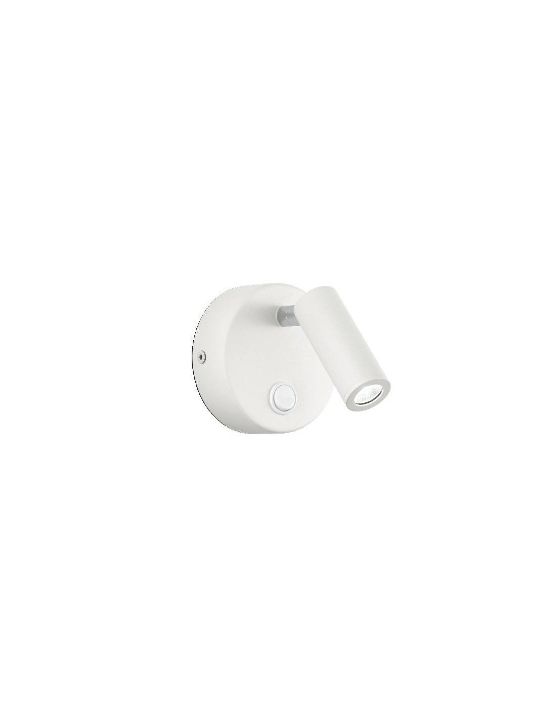 Ideal Lux Page AP1 Round applique faretto Led rifinito a vernici opache