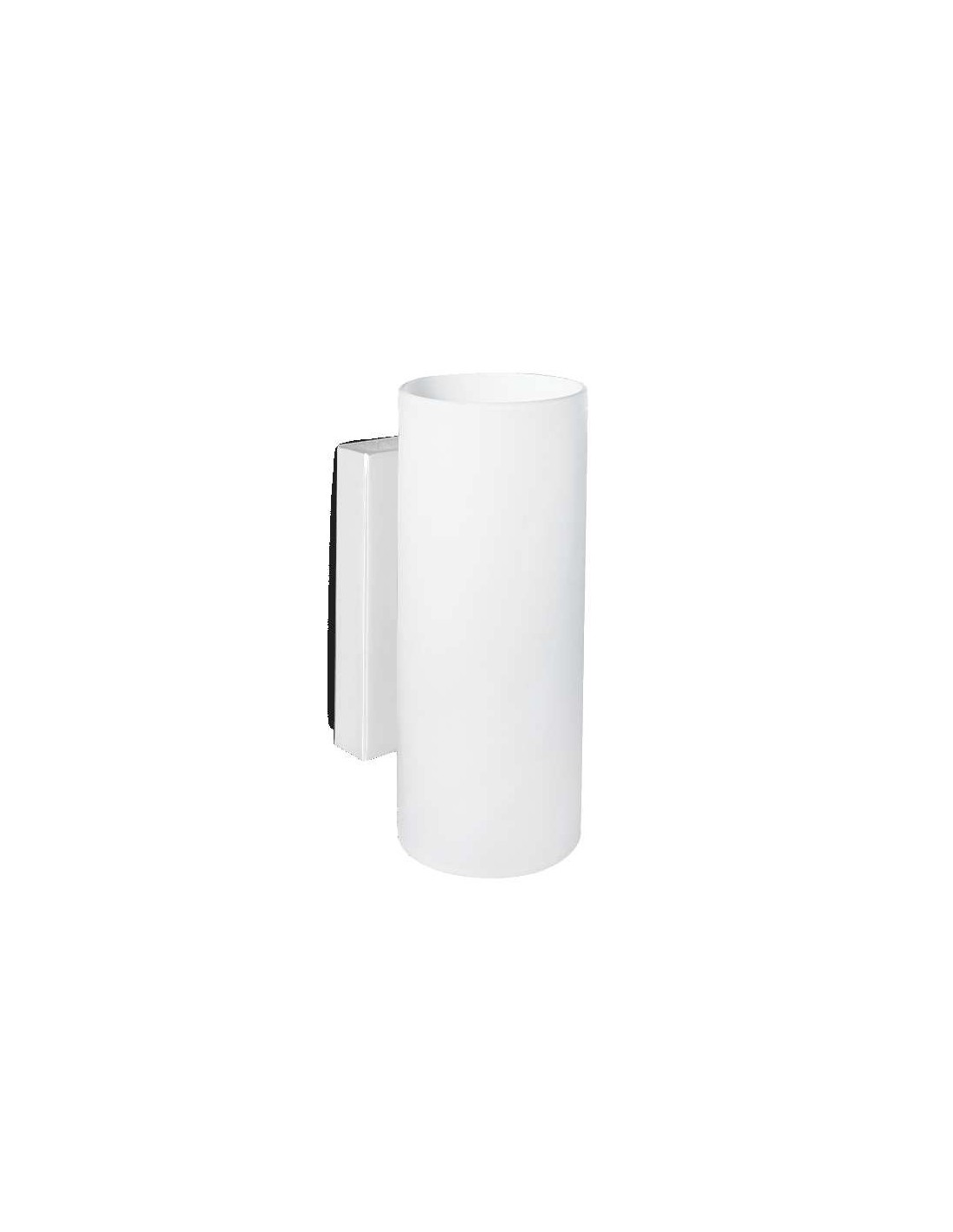 Ideal Lux Paul AP2 Round applique moderna con diffusore in vetro incamiciato bianco G9