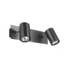 Ideal Lux Spot AP2 applique faretto con diffusori orientabili 