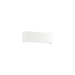 Ideal Lux Bright AP D30 lampada da parete Led in alluminio verniciato colore bianco