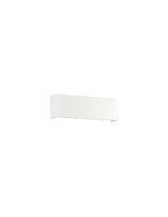 Ideal Lux Bright AP D30 lampada da parete Led in alluminio verniciato colore bianco