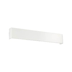 Ideal Lux Bright AP D60 lampada da parete Led in alluminio verniciato colore bianco