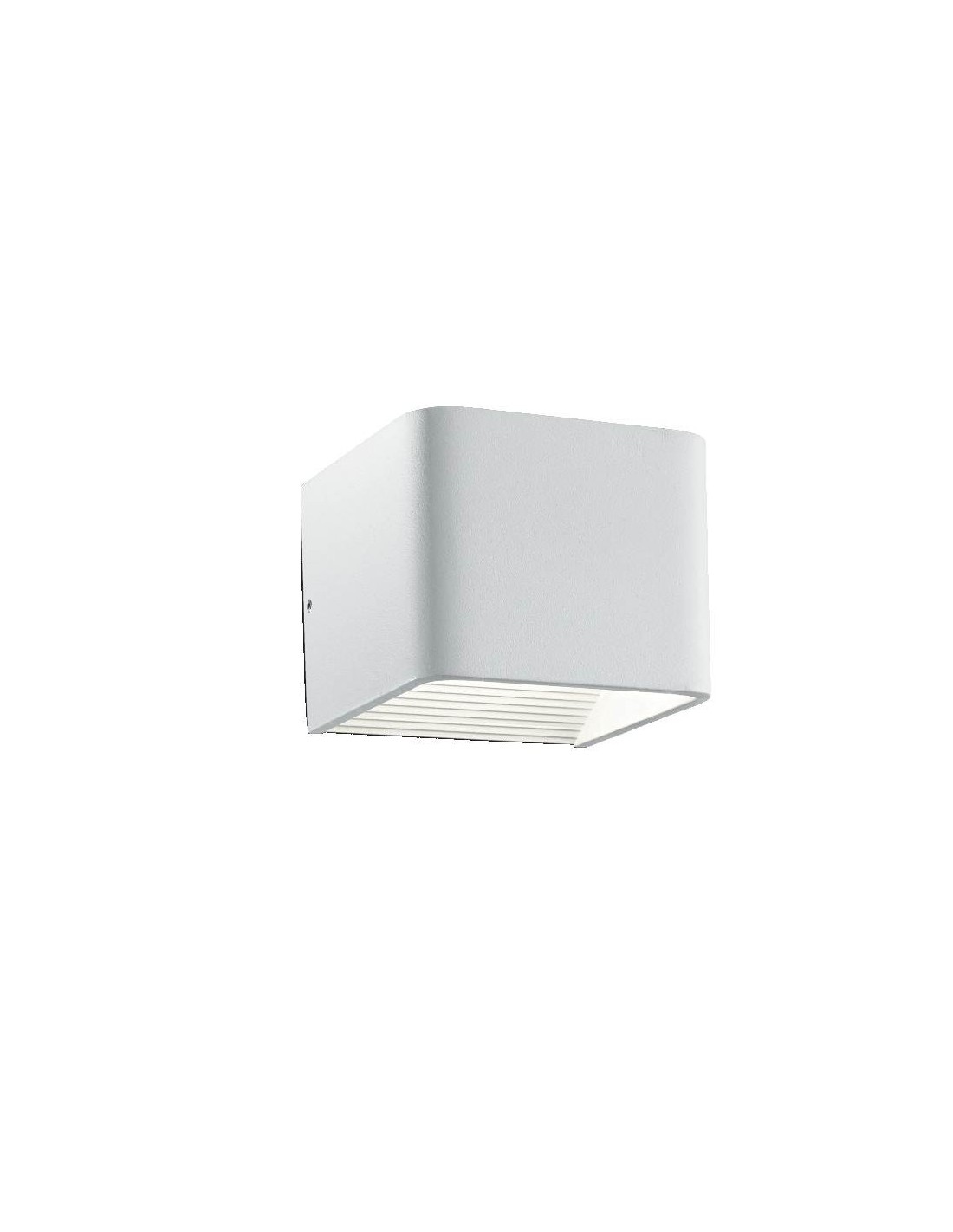 Ideal Lux Click AP D10 lampada da parete Led in alluminio verniciato