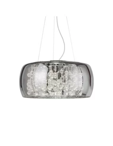 Ideal Lux Audi-80 SP8 lampadario moderno soggiorno in vetro soffiato G9