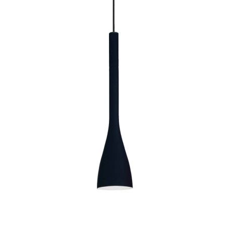 Ideal Lux Flut SP1 Small : lustre moderne en verre soufflé et dépoli, E14, 40 W
