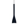 Ideal Lux Flut SP1 Small : lustre moderne en verre soufflé et dépoli, E14, 40 W