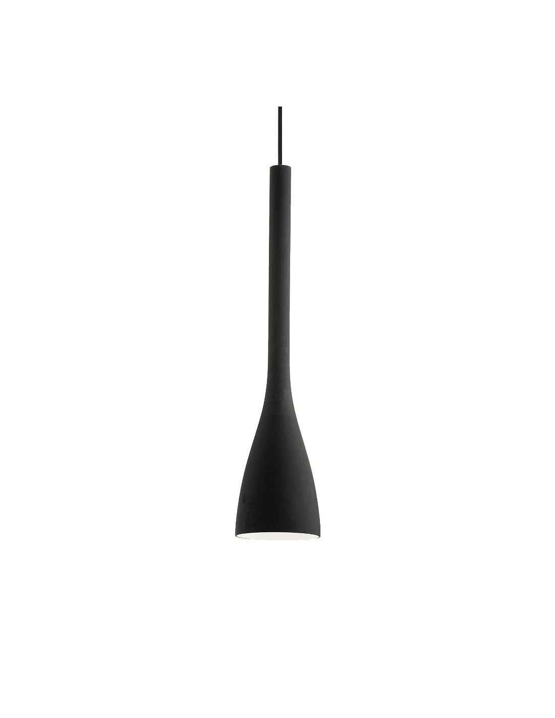 Ideal Lux Flut SP1 Big lampadario moderno in vetro soffiato e acidato E27 60W
