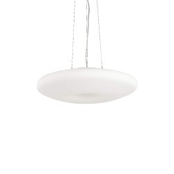 Ideal Lux Glory SP3 D40 : lustre moderne en verre pour cuisine
