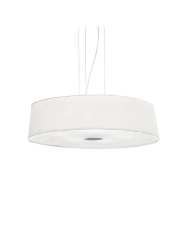 Ideal Lux Hilton SP6 Round Bianco lampadario...