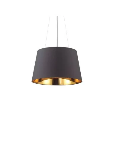 Ideal Lux Nordik SP4 lampadario cucina moderna con paralume in tessuto E27 60W