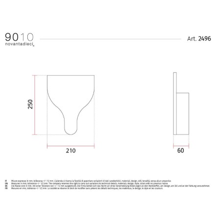 9010 2496 applique led design