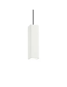 Ideal Lux Oak SP1 Square Lampada a sospensione per ufficio con diffusore in gesso o cemento GU10 35W