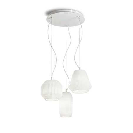 Ideal Lux Origami SP3 : lustre moderne pour le salon et la cuisine