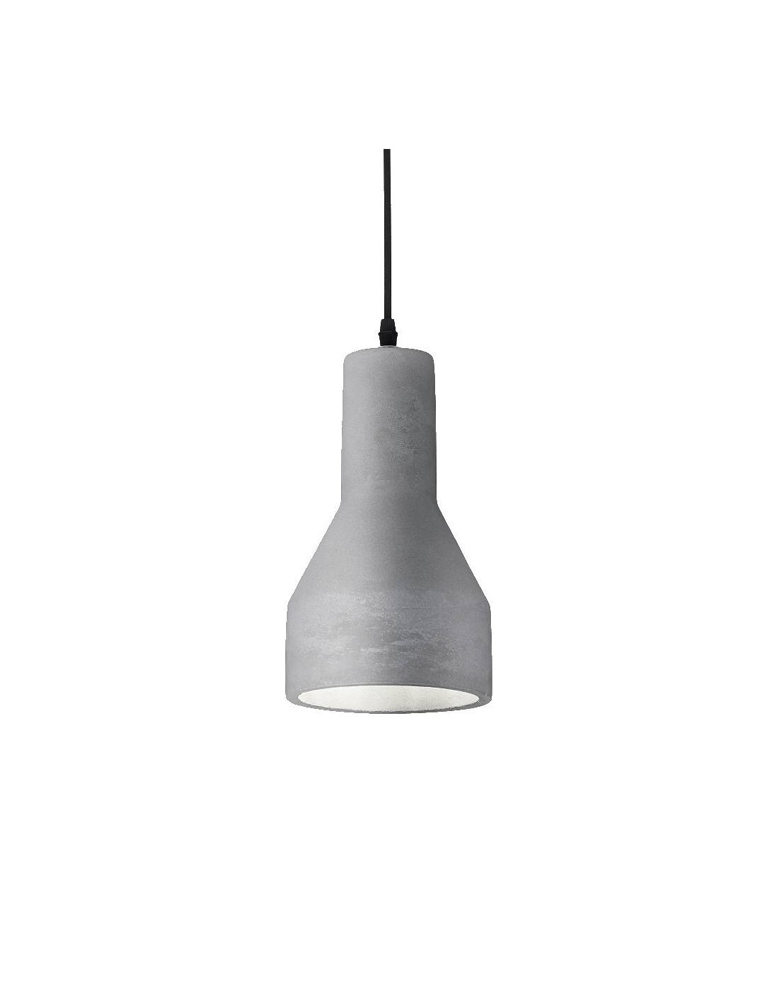 Ideal Lux Oil-1 SP1 : lustre moderne avec diffuseur en béton  E27 15 W