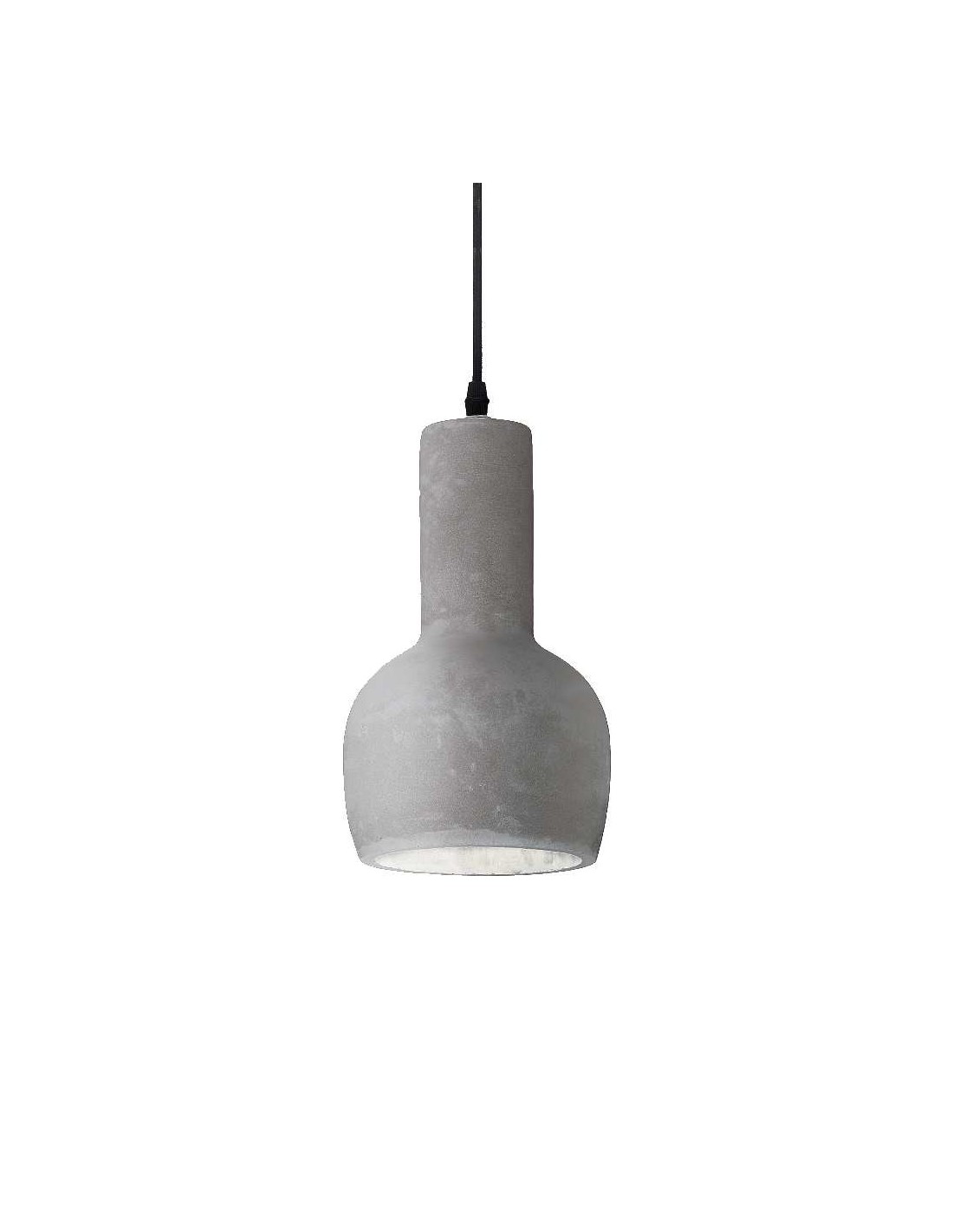 Ideal Lux Oil-3 SP1 : lustre moderne avec diffuseur en béton  E27 15 W
