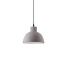 Ideal Lux Oil-5 SP1 : lustre moderne avec diffuseur en béton  E27 15 W