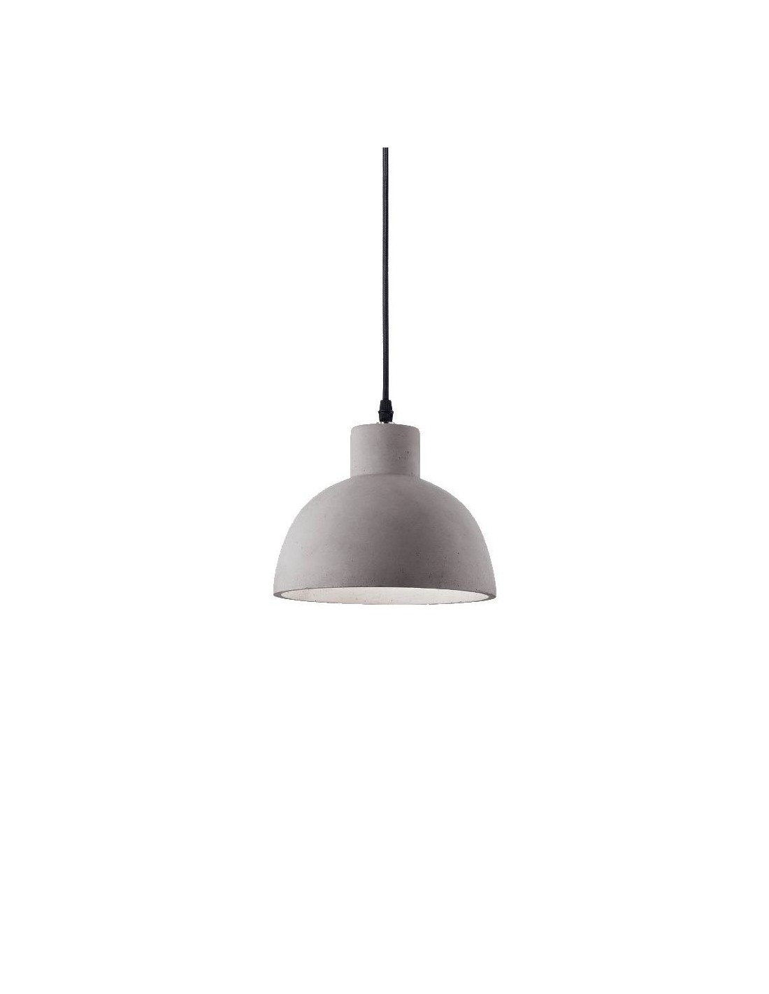 Ideal Lux Oil-5 SP1 : lustre moderne avec diffuseur en béton  E27 15 W