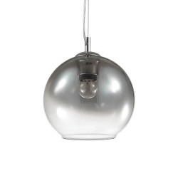 Ideal Lux Nemo SP1 D20, lustre suspendu en verre soufflé, E27, 60 W
