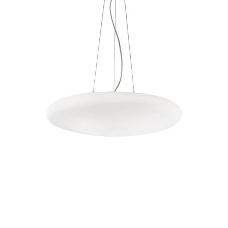 Ideal Lux Smarties SP3 D40 : lustre moderne en verre, E27, 60 W