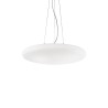 Ideal Lux Smarties SP3 D40 : lustre moderne en verre, E27, 60 W