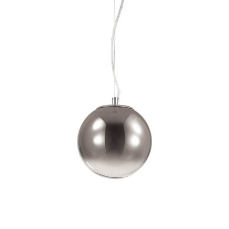 Ideal Lux Mapa SP1 D30 : lustre moderne en verre, douille E27, 60 W