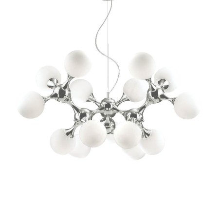 Ideal Lux Nodi SP15 : lustre au design moderne pour le salon, E14, 40 W