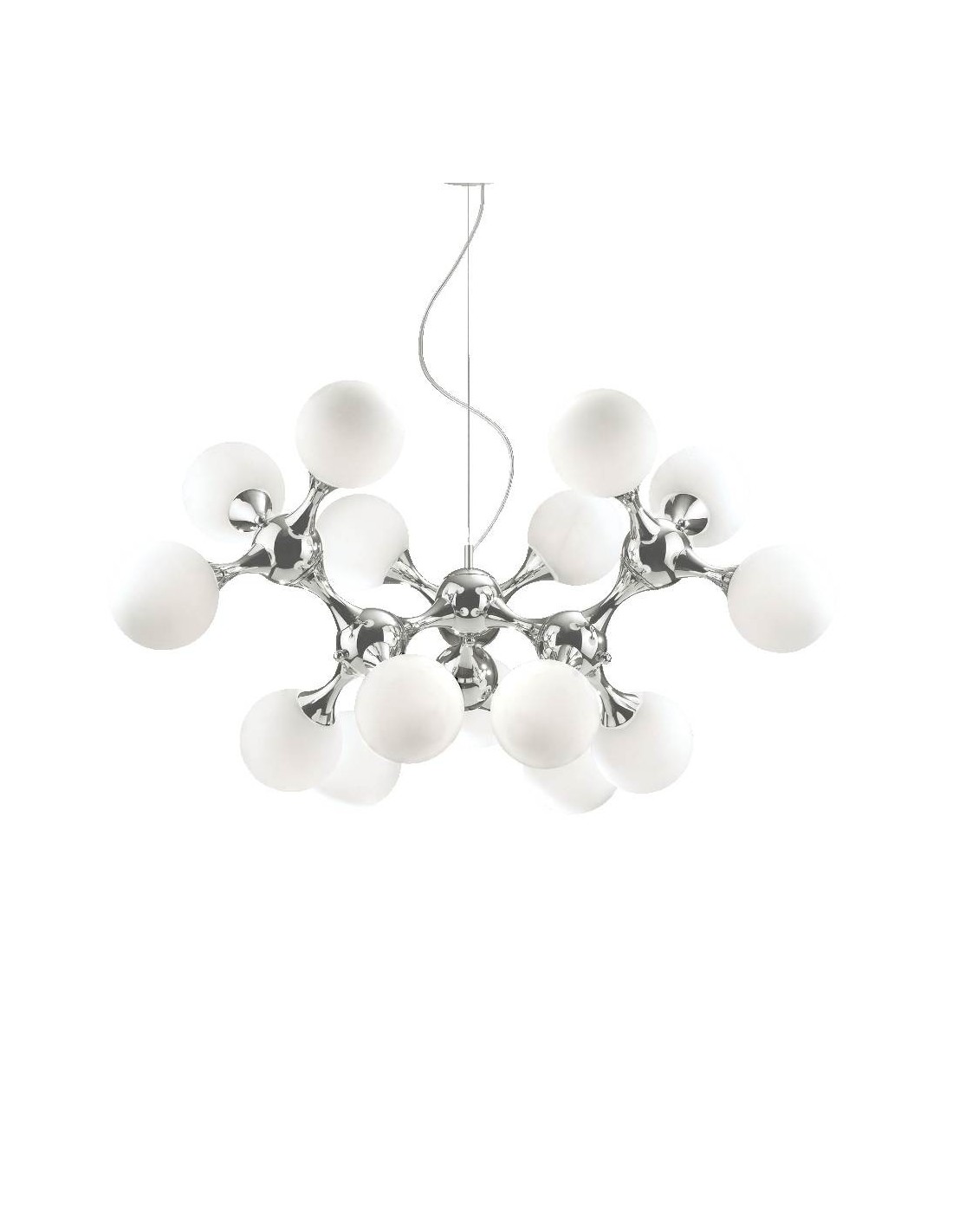 Ideal Lux Nodi SP15 lampadario design moderno per soggiorno E14  40W