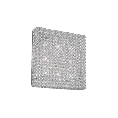 Ideal Lux Admiral PL8 plafoniera soffitto design moderno per soggiorno in cristallo molato G9