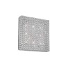 Ideal Lux Admiral PL8 plafoniera soffitto design moderno per soggiorno in cristallo molato G9