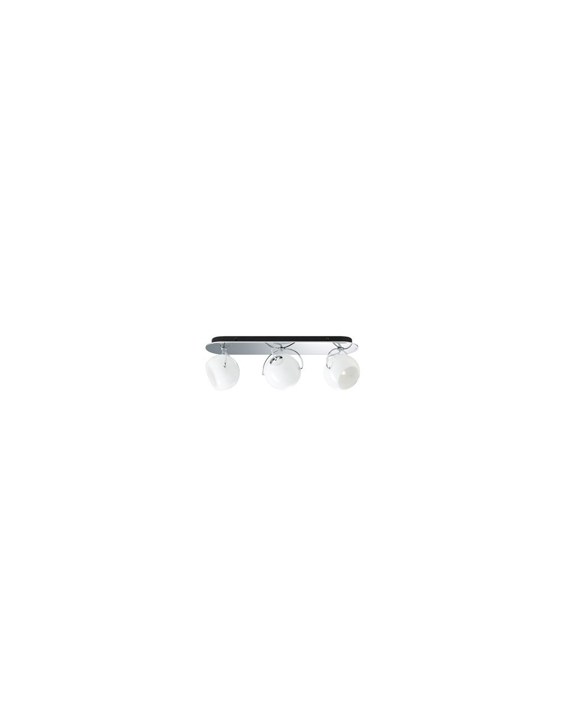 Fabbian Beluga White D57 G31  da soffitto