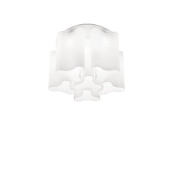 Ideal Lux Compo PL6 plafoniera moderna in vetro soffiato E27 60W