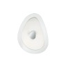Ideal Lux Geko PL3 plafoniera moderna soffitto con vetro serigrafato bianco E27 60W