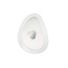 Ideal Lux Geko PL4 plafoniera moderna soffitto con vetro serigrafato bianco E27 60W