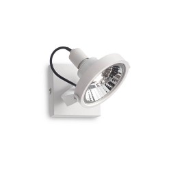 Ideal Lux Glim PL4 lampada da parete e da soffitto led con diffusore orientabile GU10