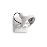 Ideal Lux Glim PL4 : applique et plafonnier LED avec diffuseur orientable GU10