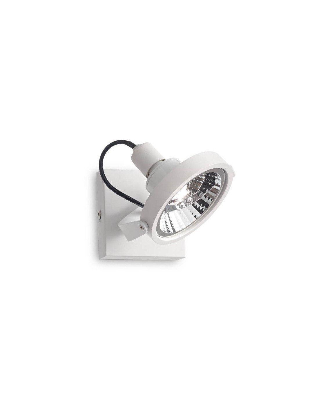 Ideal Lux Glim PL4 : applique et plafonnier LED avec diffuseur orientable GU10