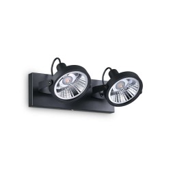 Ideal Lux Glim PL2 lampade da parete e da soffitto led con diffusori orientabili GU10