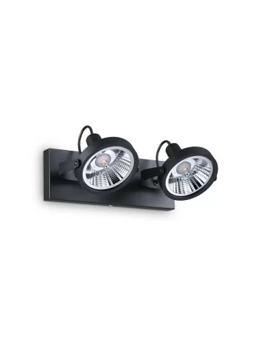 Ideal Lux Glim PL2 lampade da parete e da soffitto led con diffusori orientabili GU10
