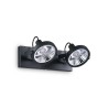 Ideal Lux Glim PL2 lampade da parete e da soffitto led con diffusori orientabili GU10