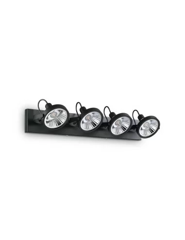 Ideal Lux Glim PL4 lampada da parete e da soffitto led con diffusori orientabili GU10