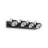 Ideal Lux Glim PL4 : applique et plafonnier LED avec diffuseurs orientables GU10