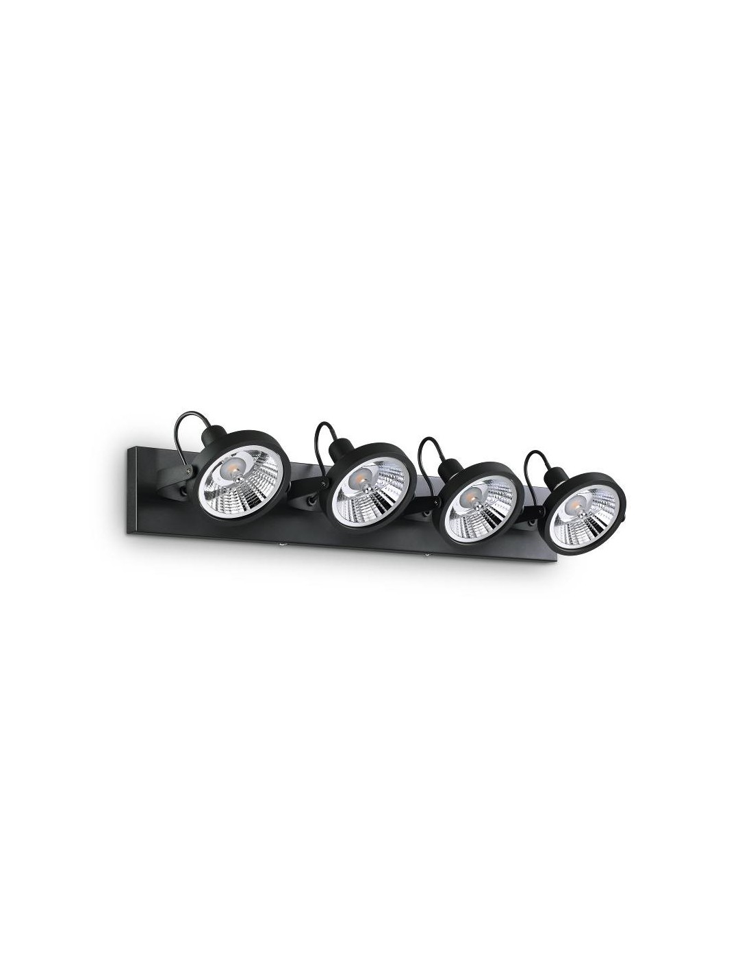 Ideal Lux Glim PL4 lampada da parete e da soffitto led con diffusori orientabili GU10