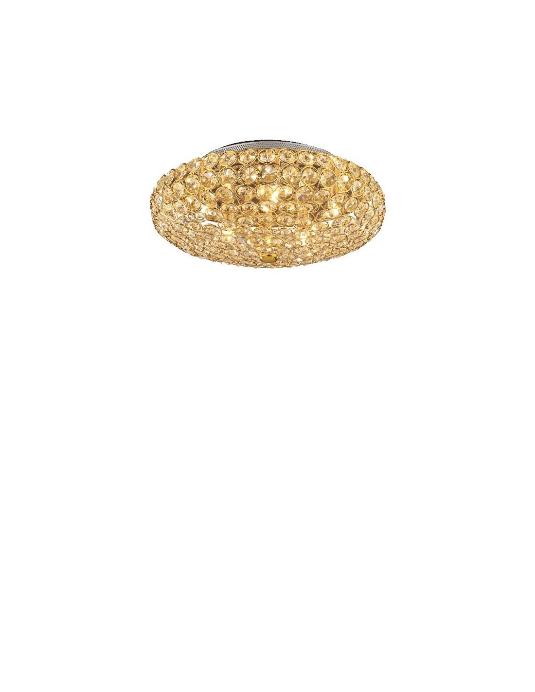 Ideal Lux King PL5 plafoniera moderna per soggiorno G9